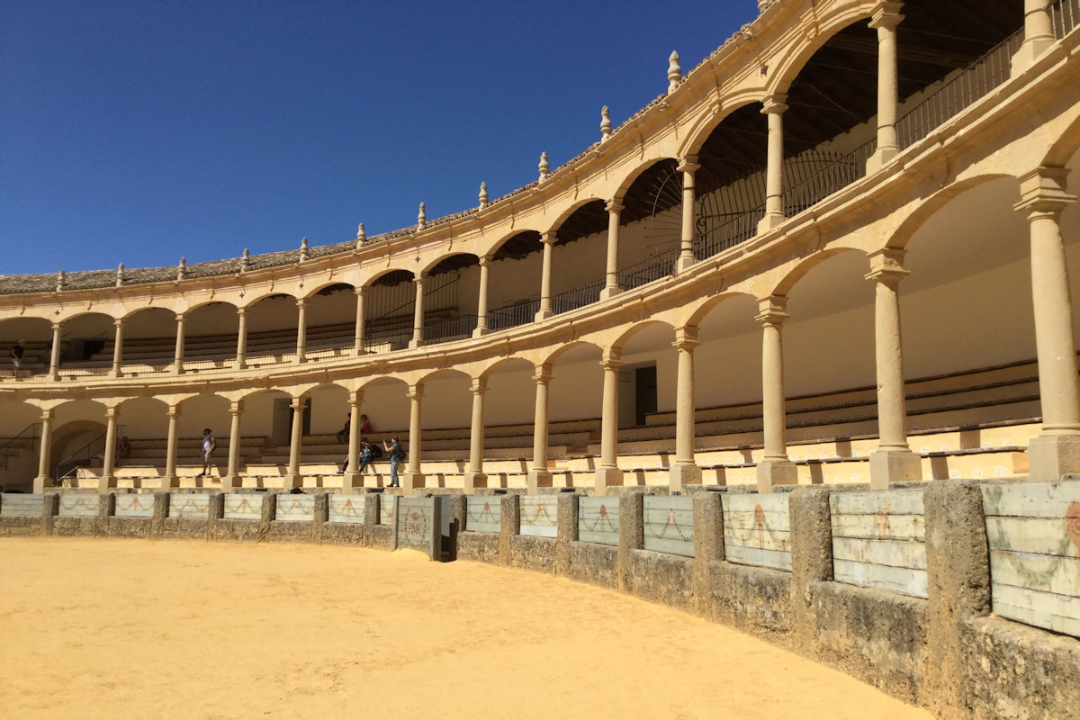 Ronda bullring photograph